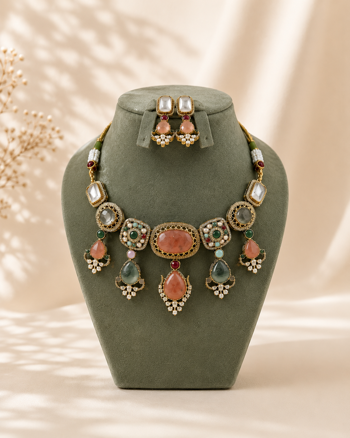 Maya Necklace and Earring Set