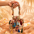 Boho Tassel evening bag